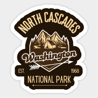 North Cascades National Park Sticker